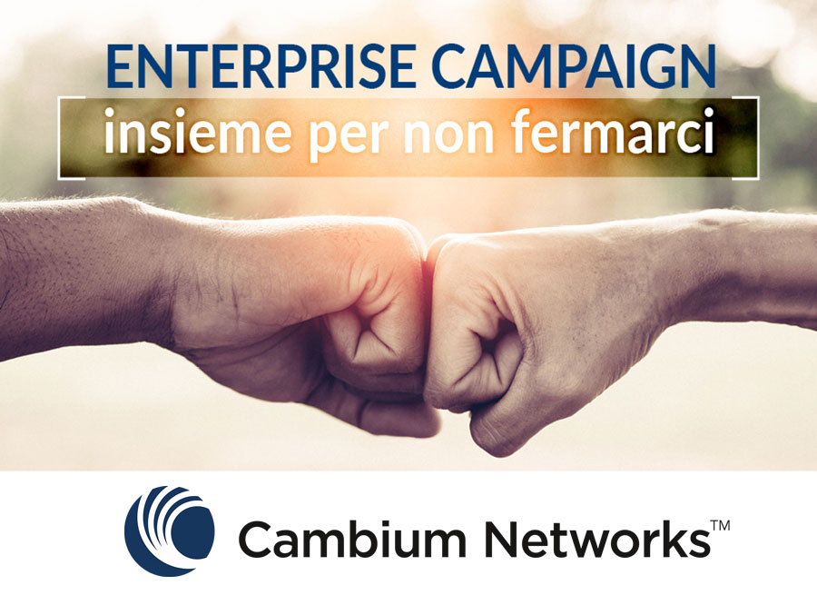 Programma di canale Cambium Networks: è il momento giusto per diventare partner Enterprise