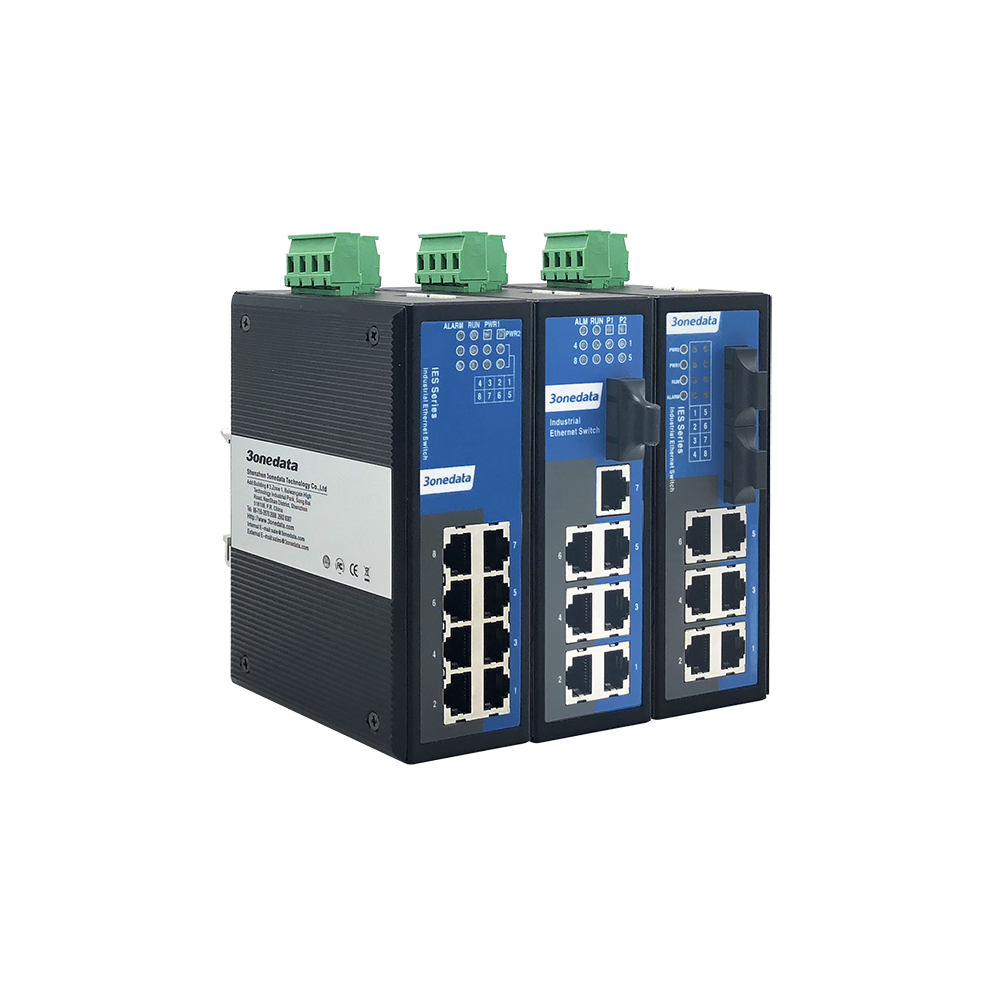 Switch IES318 3onedata Switch Industriale Aikom