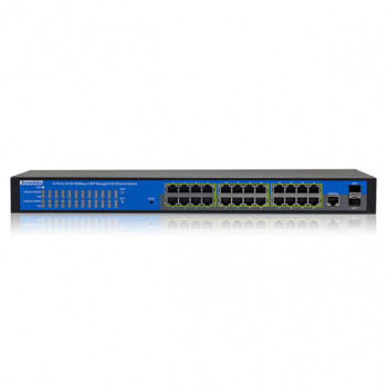 Switch Ethernet PoE PS5026G-2GS-24POE