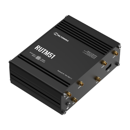 Router industriale 5G Dual-SIM RUTM51 Teltonika Networks - Aikom ...