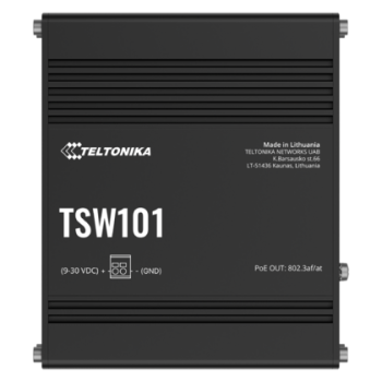 Switch automotive 5 porte PoE+ TSW101