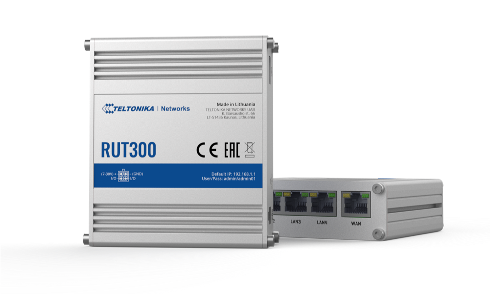Nuovo router industriale RUT300 Teltonika