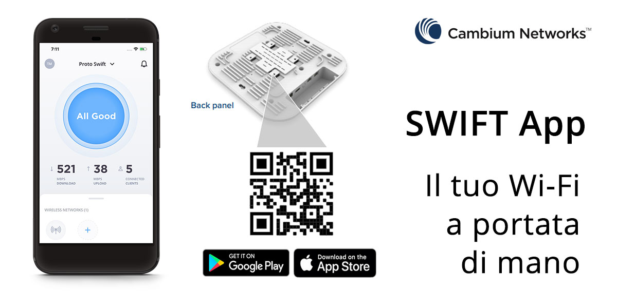 Swift App Cambium Networks