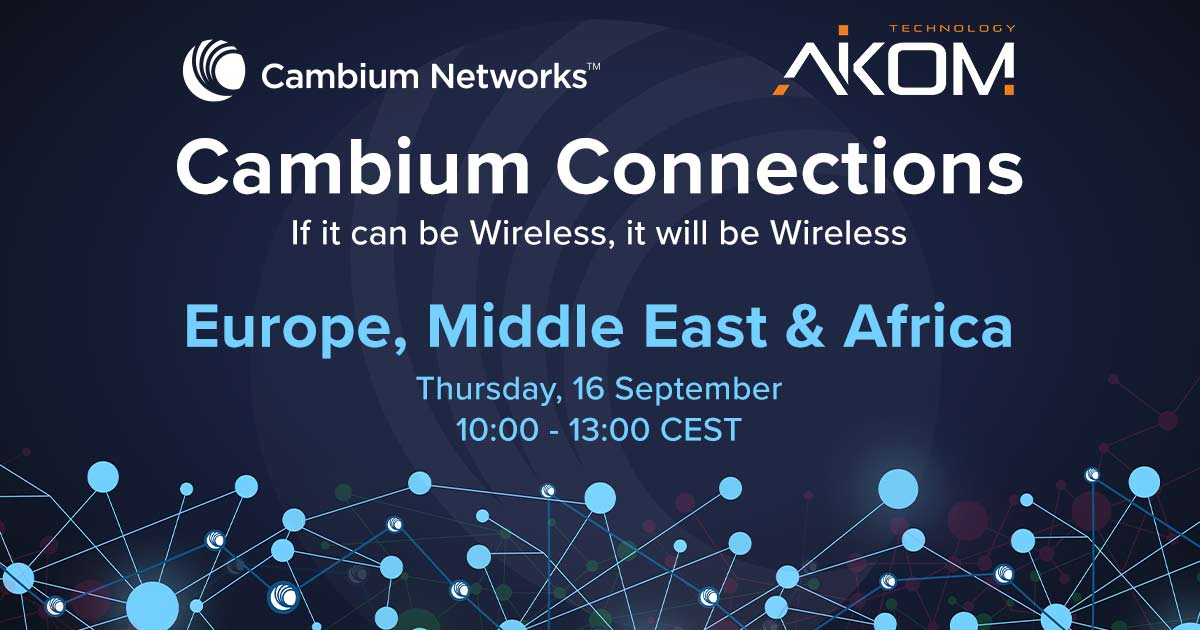 Programma Cambium Connections EMEA 16 settembre