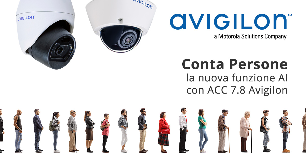 Avigilon: arriva la funzione contapersone su ACC 7.8