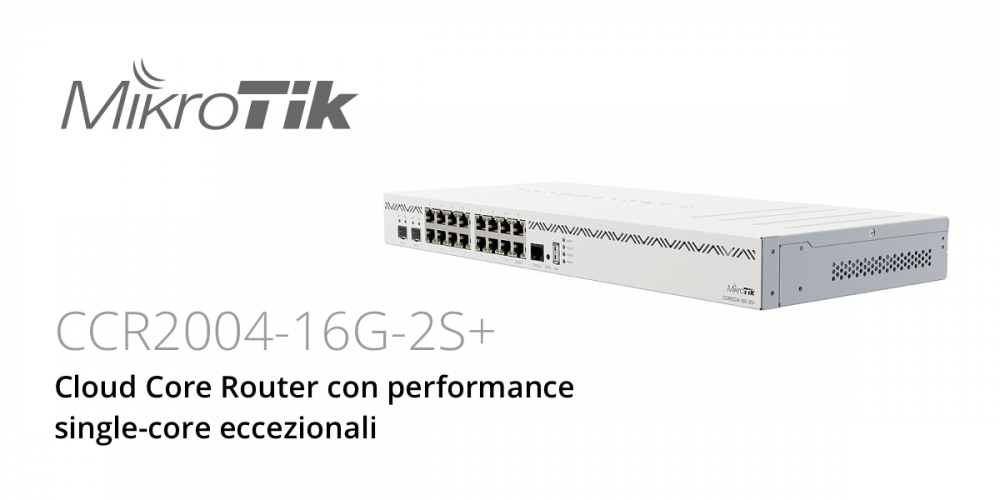 Scopri il nuovo Cloud Core Router con le migliori prestazioni della ...