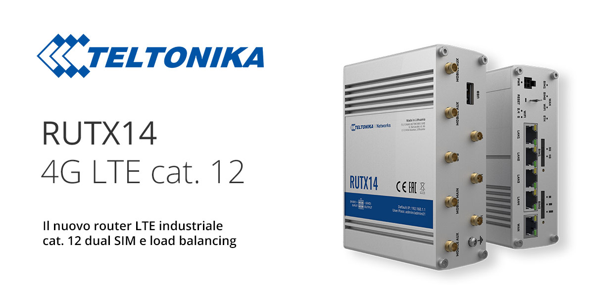 RUTX 14 cat. 12 Teltonika