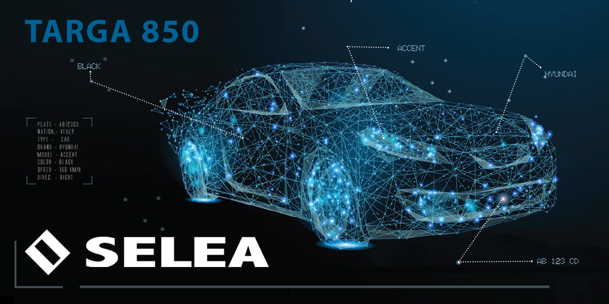 Lettura targhe intelligente: la nuova Targa 850 Selea