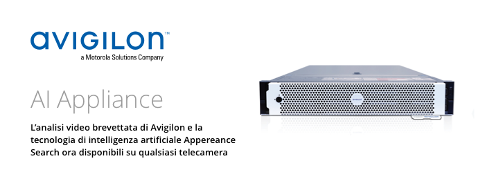 Nuovi AI Appliance di Avigilon