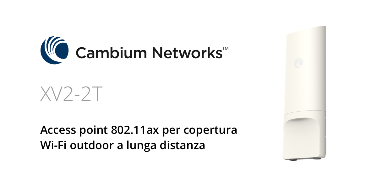 Access Point XV2-2T Wi-Fi 6 Outdoor