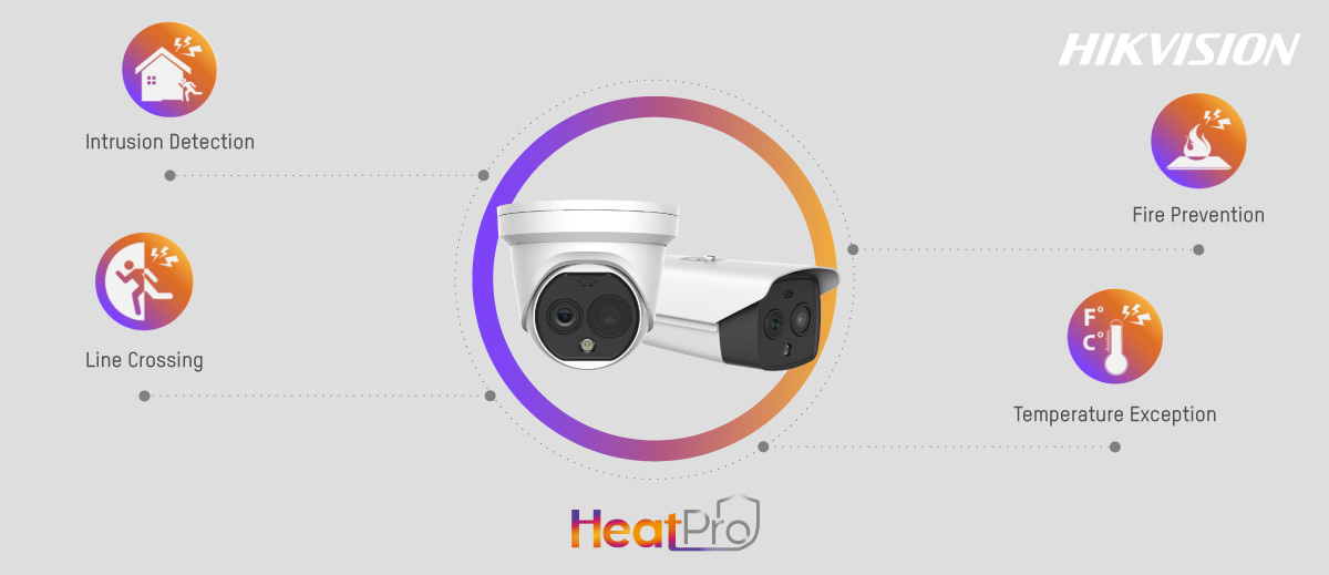 HeatPro: le telecamere termiche Hikvision per protezione perimetrale e prevenzione incendi