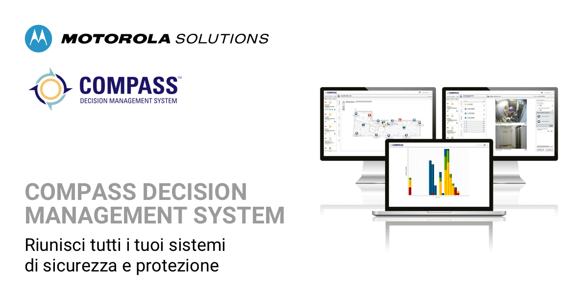 Motorola presenta il sistema di gestione e coordinamento delle emergenze Compass