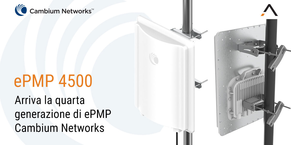Nuovo access point outdoor Wi-Fi 6/6E XE3-4TN di Cambium Networks
